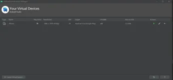 The emulator process for AVD Pixel_API_30 was killed.