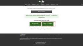 Mac 安装 nodejs