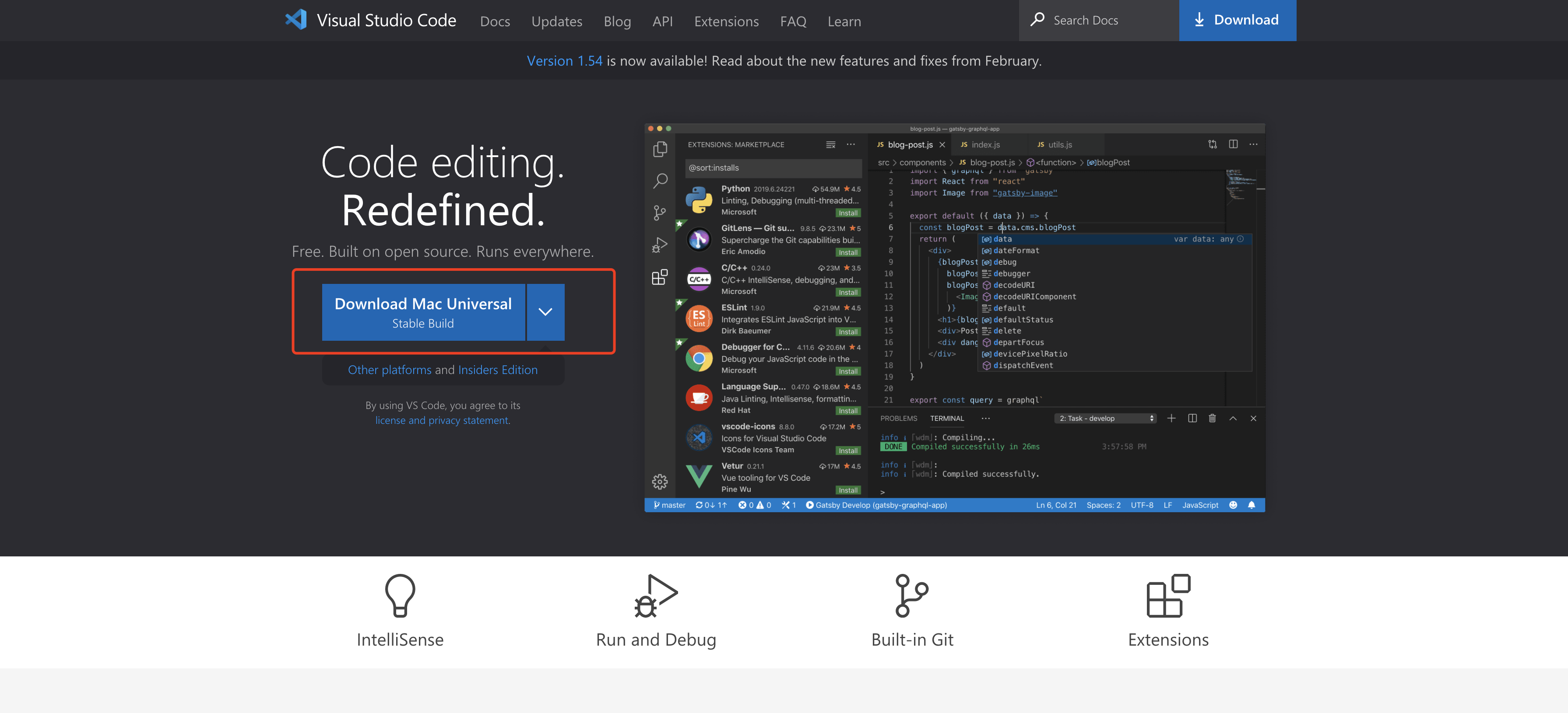 macbook安装vscode