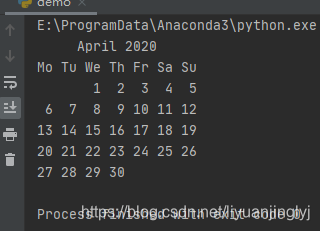calendar库：Python日历的处理与生成