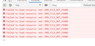 Vue 打包后打开为空白页面 并且控制台报错‘Failed to load resource: net::ERR_FILE_NOT_FOUND’