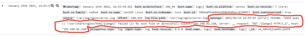 filebeat收集json格式的nginx程序日志（二）