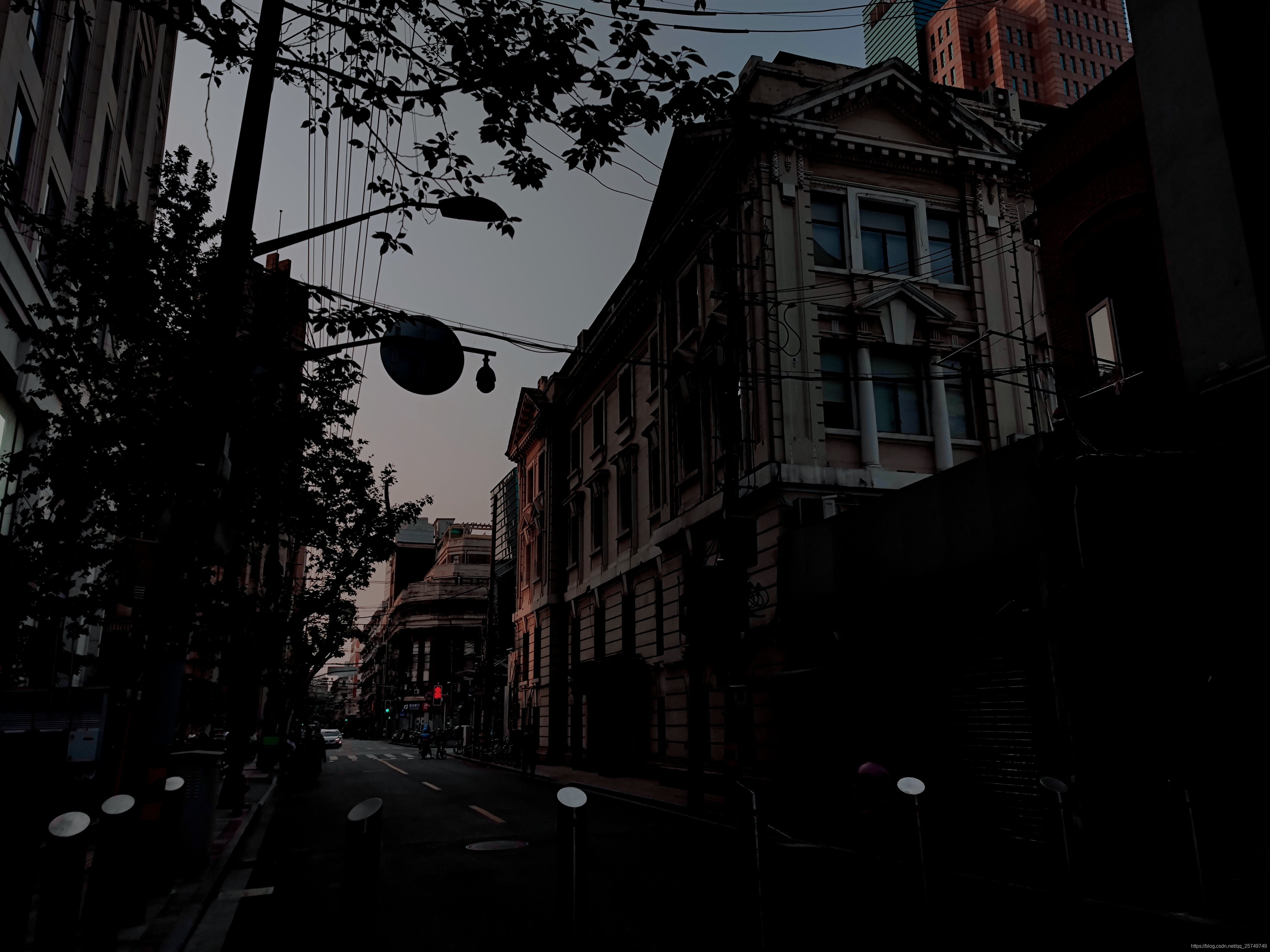 在上海一小巷拍的 在上海一小巷拍的