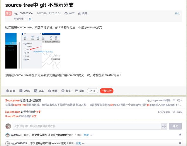 使用Mac上Source Tree 本地分支无法显示问题记录-阿里云开发者社区