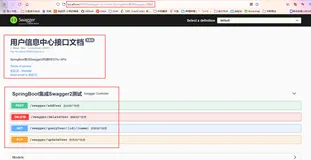 SpringBoot——SpringBoot集成Swagger生成API文档