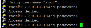 MTPuTTY连接Ubuntu\Linux SSH登陆出现Access Denied错误