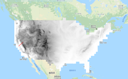 Google earth engine（GEE）绘制沿山脉断面的海拔和温度（双轴坐标显示）