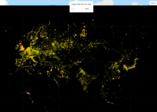 Google Earth Engine（GEE)—在线进行全球夜光逐年查看