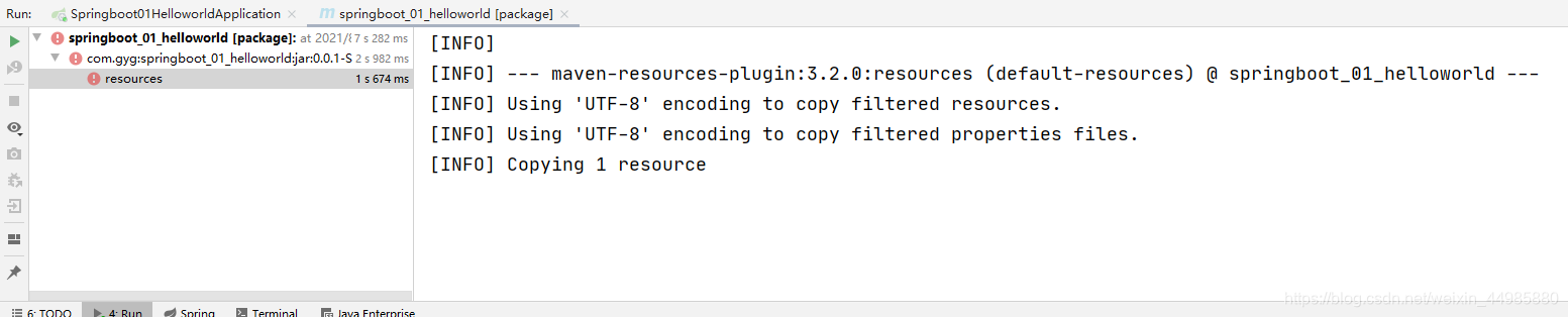 【Maven打包报错解决方案】Using ‘UTF-8‘ encoding to copy filtered resources.