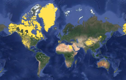 Google Earth Engine ——数据全解析专辑（世界第 4 版网格化人口 (GPWv4) 修订版30 弧秒1公里格网）世界无人区数据集
