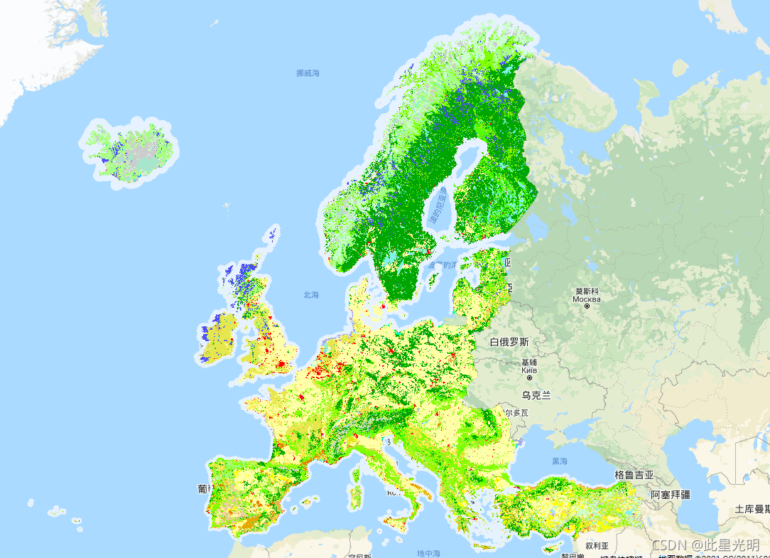 Google Earth Engine ——数据全解析专辑（COPERNICUS/CORINE/V18_5_1/100m）欧洲土地利用数据1986-2012