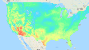 Google Earth Engine ——Gridded Surface Meteorological 数据集提供了 1979 年以来美国本土的温度、降水、风、湿度和辐射的高空间分辨率（~4 公里）