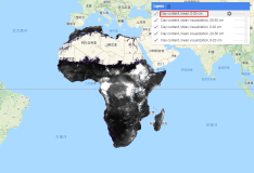 Google Earth Engine ——2001-2017年非洲土壤深度 0-20 厘米和 20-50 厘米的可提取粘土含量，预测平均值和标准偏差数据集