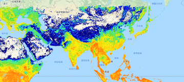 Google Earth Engine ——GCOM-C 进行长期和持续的全球叶面积指数数据集（JAXA/GCOM-C/L3/LAND/LAI/V2）