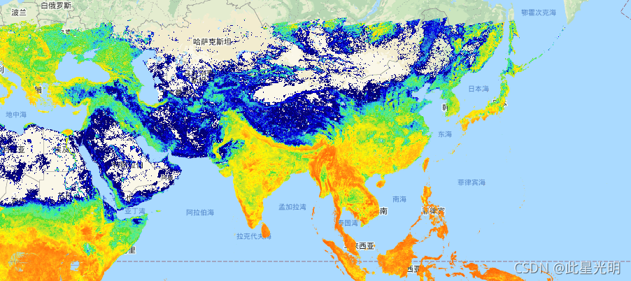 Google Earth Engine ——GCOM-C 进行长期和持续的全球叶面积指数数据集（JAXA/GCOM-C/L3/LAND/LAI/V2）