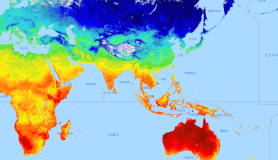 Google Earth Engine ——GCOM-C 进行长期和持续的陆地地表温度数据集（JAXA/GCOM-C/L3/LAND/LAI/V2）