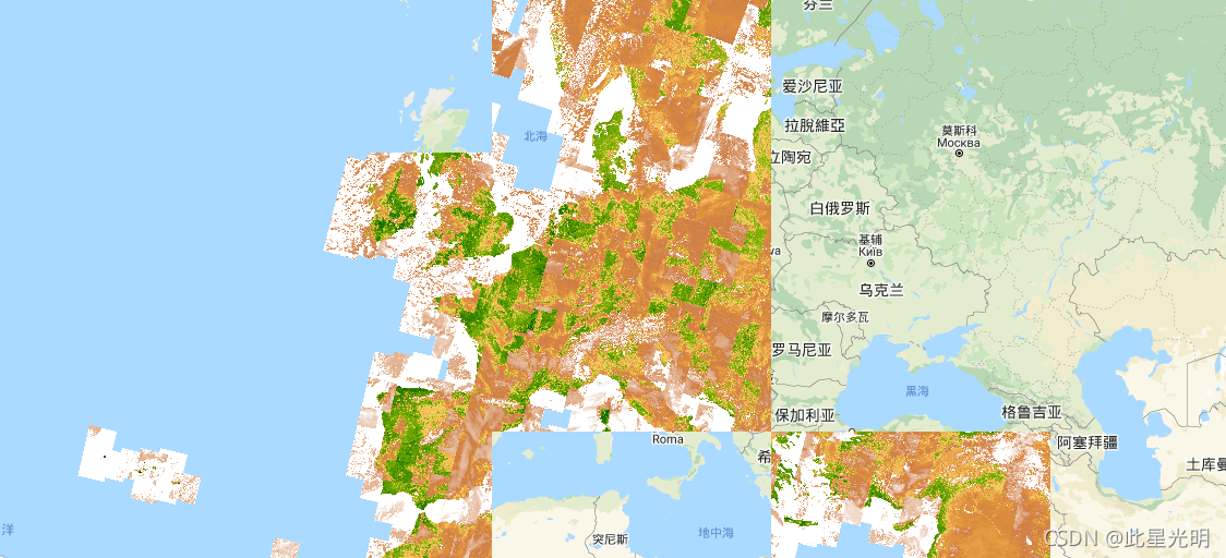 Google Earth Engine ——LANDSAT8系列归一化植被指数NDVI数据集