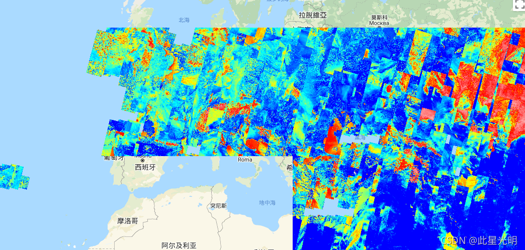 Google Earth Engine ——LANDSAT8系列归一化差异水指数NDWI数据集