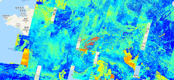 Google Earth Engine ——LANDSAT 4系列归一化差异水指数（NDWI）——8天/32天/年际合成数据集