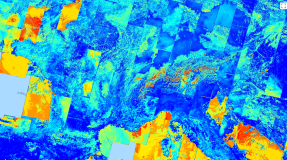 Google Earth Engine ——Landsat 5 TM合成影像8天/32天/年际归一化植被指数（NDWI）指数数据集