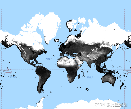 Google Earth Engine ——MCD43C3第6版双向反射分布函数和反照率（BRDF/Albedo）反照率数据集是在0.05度（赤道5,600米）的气候模拟网格（CMG）中使用16天数据