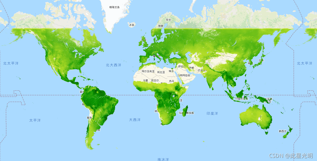 Google Earth Engine ——MOD17A3H.006: Terra Net Primary Production Yearly Global 500m这是该产品的NASA版本年度净初级