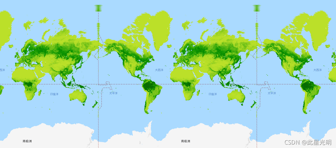 Google Earth Engine ——Terra MODIS植被覆盖度（VCF）产品是全球地表植被估计的亚像素级250m分辨率产品