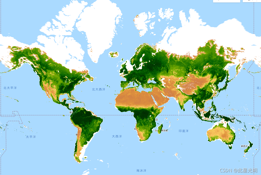 Google Earth Engine ——MODIS Terra/Aqua Daily NDVI数据集