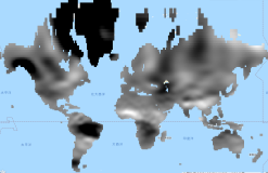 Google Earth Engine——2004-2010年时间平均基线的月度引力异常值，该数据集所包含的数据是以 “等水厚度 “为单位，以厘米为单位表示水的垂直范围的质量偏差