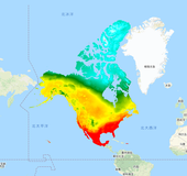 Google Earth Engine——1980-2021Daymet V4提供北美大陆、夏威夷和波多黎各的每日天气参数的网格化估计（波多黎各的数据从1950年开始提供）数据集