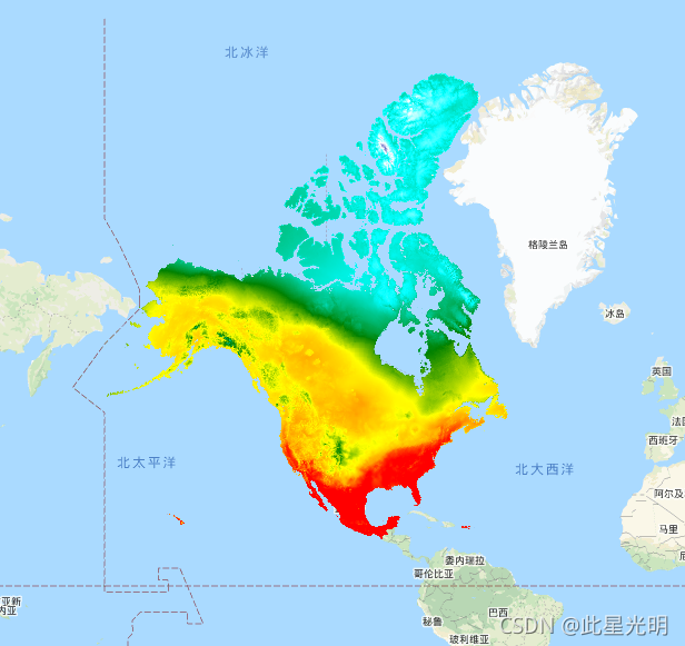 Google Earth Engine——1980-2021Daymet V4提供北美大陆、夏威夷和波多黎各的每日天气参数的网格化估计（波多黎各的数据从1950年开始提供）数据集