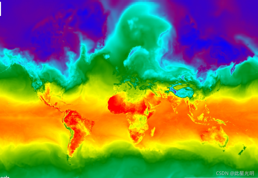 Google Earth Engine——GFS全球天气预报模型数据集：384小时的预测，预测间隔为3小时，以6小时的时间分辨率进行（每天更新4次）