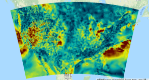 Google Earth Engine——实时中尺度分析（RTMA）是一个高空间和时间分辨率的近地面天气状况分析。该数据集包括美国全国2.5公里处的每小时分析结果。