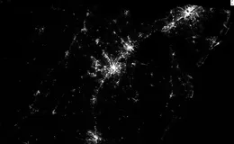 Google Earth Engine——使用可见光红外成像辐射仪套件（VIIRS）日/夜波段（DNB）的夜间数据的月平均辐射度合成图像。