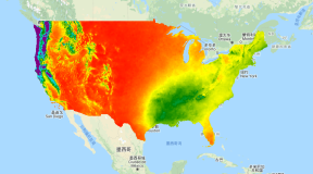 Google Earth Engine——美国PRISM插值程序模拟了天气和气候如何随海拔变化，并考虑了海岸效应、温度反转和可能导致雨影的地形障碍。