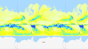 Google Earth Engine——基于SM2RAIN-ASCAT 2007-2018、IMERG、CHELSA Climate和WorldClim的1公里分辨率的月降水量，单位是毫米。