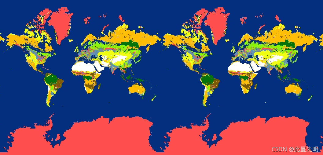 Google Earth Engine——全球土地覆盖产品的基础数据集是MODIS年度土地覆盖产品（MCD12Q1）中的IGBP层