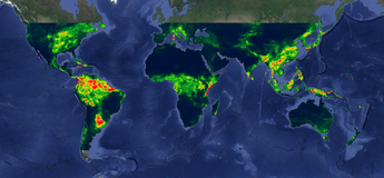 Google Earth Engine——气候危害组红外降水与站点数据（CHIRPS）是一个30年以上的全球降水数据集