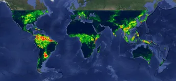Google Earth Engine——气候危害组红外降水与站点数据(CHIRPS)是一个30年以上的全球降水数据集