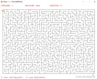 python小游戏——走出迷宫代码开源