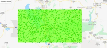 Google Earth Engine（GEE）——如何加载ee.FeatureCollection中点数据在MAP中