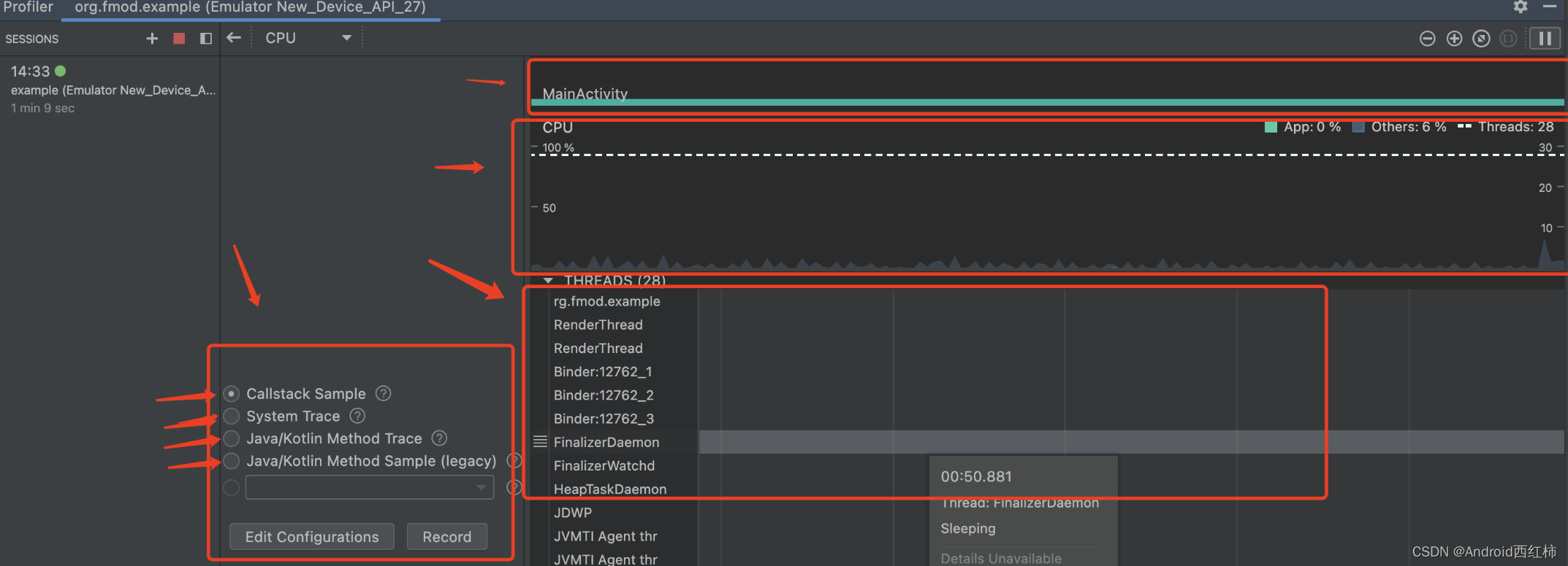  cpu profiler cpu 