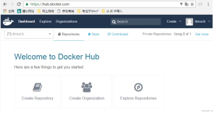 【Docker】五 Docker Hub管理镜像