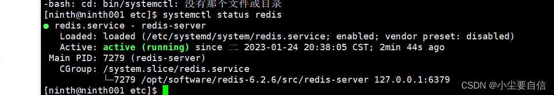 redis设置开机自启详细