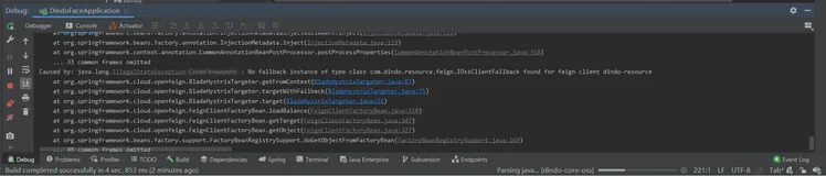 报错:No fallback instance of type class**解决办法
