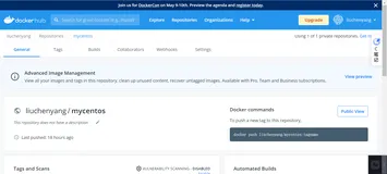 Docker发布/上传镜像到dockerhub&&下载/拉取镜像&&删除dockerhub镜像