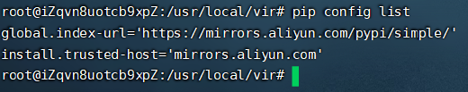 WARNING: Certificate did not match expected hostname: mirrors.cloud.aliyuncs.com.