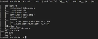利用 shell 脚本配合 find 命令展示目录结构树