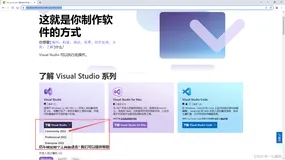 Windows开发环境的准备（VS 2022下载）