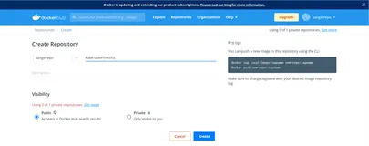 推送docker镜像至Docker Hub